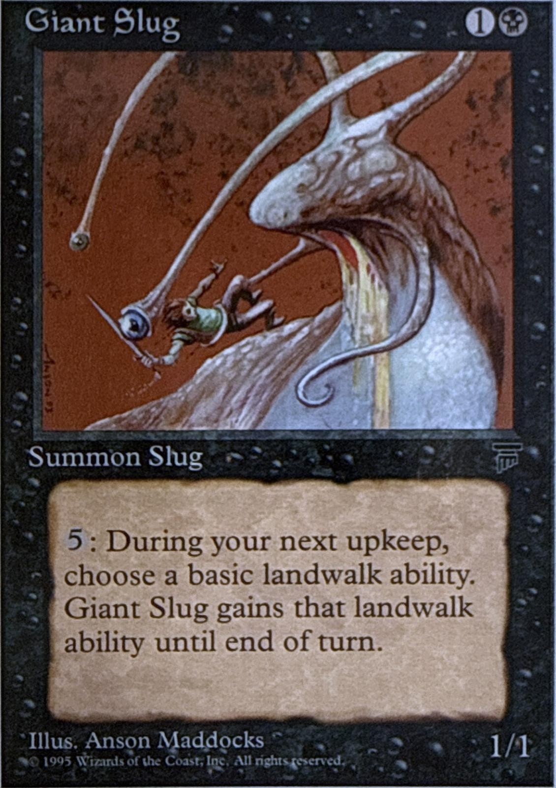 GIANT SLUG COMMON CHRONICLES MAGIC: THE GATHERING NM/M