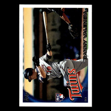 Danny Valencia Rookie #US-191 2010 Topps Update Minnesota Twins Baseball Card NM. rookie card picture