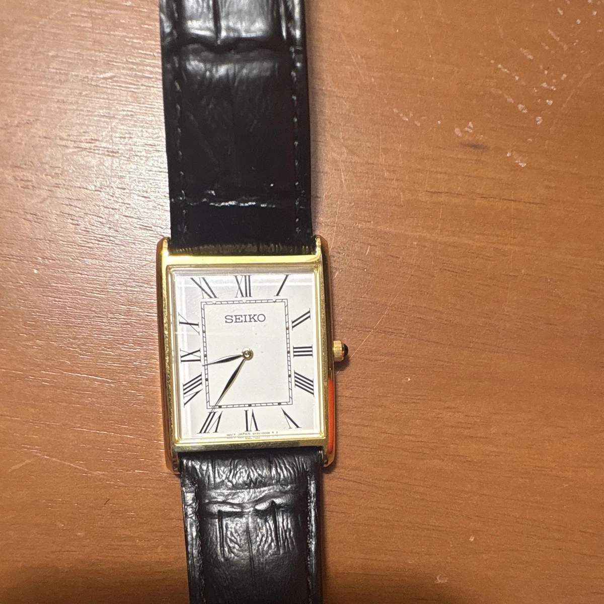Seiko Stainless Steel Case Rectangle Wristwatches for sale | eBay