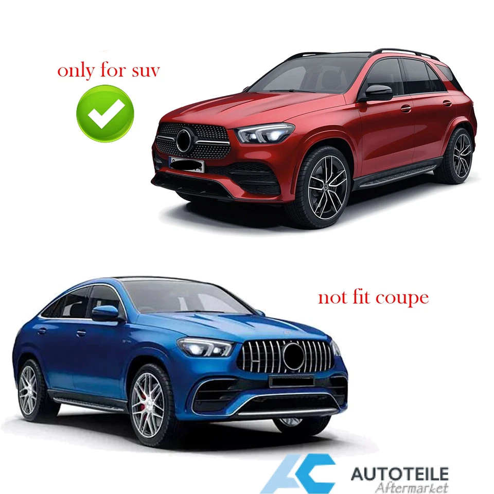 For 2020-2024 Mercedes W167 SUV GLE350 GLE450 Running Boards Side Step Nerf Bars - Изображение 2 из 4