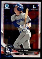 2018-19 Bowman Chrome Draft Devin Mann #BDC15