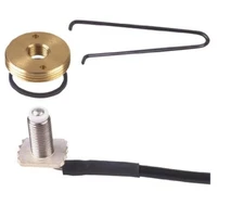 A/S 3/4 Hole Thick Roof Mount Antenna, NMO, VHF, UHF, Bracket, Permanent, Car