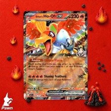 Ethan's Ho-Oh ex 39/182 Destined Rivals Holo Pokemon TCG Card