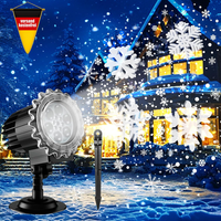 Projektor Weihnachten Aussen,Heller HD Schneeflocken Projektor