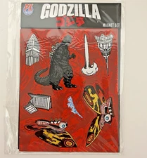 Godzilla die cut Magnet Set-Toho LTD