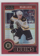 2014-15 O-Pee-Chee Platinum Red Prism 95/135 Milan Lucic #3 5j8