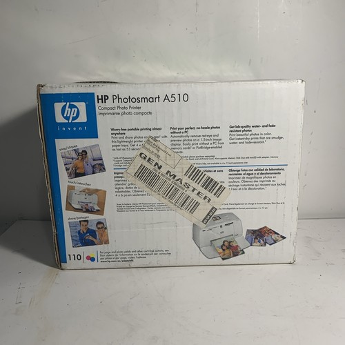 HP Photosmart A510 Series Photo Printer + Box - Picture 8 of 8