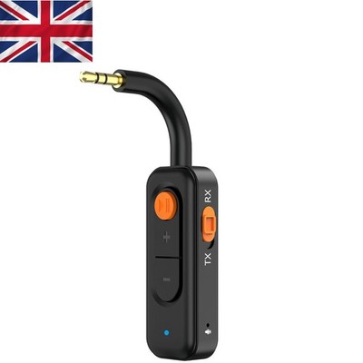Bluetooth 5.4 Audio Adapter - 10 Hours Battery Life, Compact & Reliable
