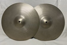 Avedis Zildjian 14  Hi Hat Cymbals Made In USA Vintage SOUND DEMO 
