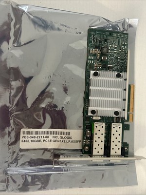 Lot of 23 QLogic QLE8442-CU Dual Port 10GbE SFP+ PCIe Gen3 x8 NIC
