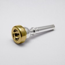 Genuine Yamaha 24K Gold Rim  Cup Cornet Mouthpiece, 11A4 Long Shank NEW 