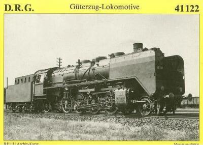 AK · Steam Locomotive 41 122 - DRG (06.02)