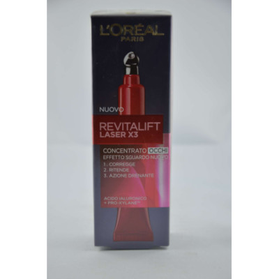 L'oreal Revitalift Laser X3 Augencreme Konzentrat Tube 15ml