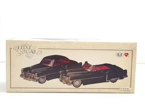 Vintage Luxe Car 1950 Cadillac Tin Friction Powered Car 11" Long w/BOX - Picture 11 of 15