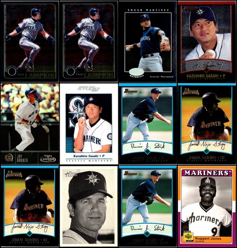 2001 Seattle Mariners (64) Card Lot - LIMITED EDITION – A TRUE STATEMENT PIEC...