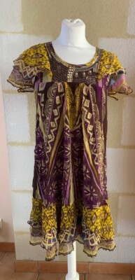 Schönes René Derhy Kleid Gr. 36/38