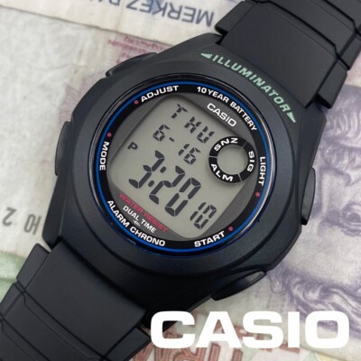 CASIO F-200W-1AJH 10 Year Battery Classic Digital Watch | eBay