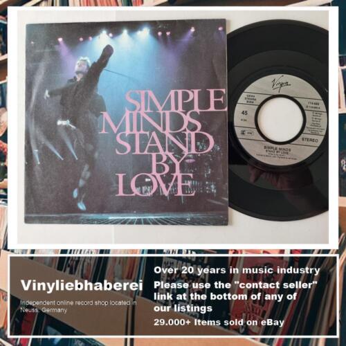 Simple Minds - Stand By Love 7'' Vinyl Germany - Picture 4 of 5
