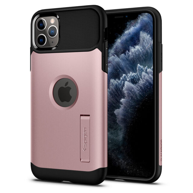 Iphone 11 Pro Max Spigen Slim Armor Shockproof Phone Case Color Rose Gold For Sale Online Ebay