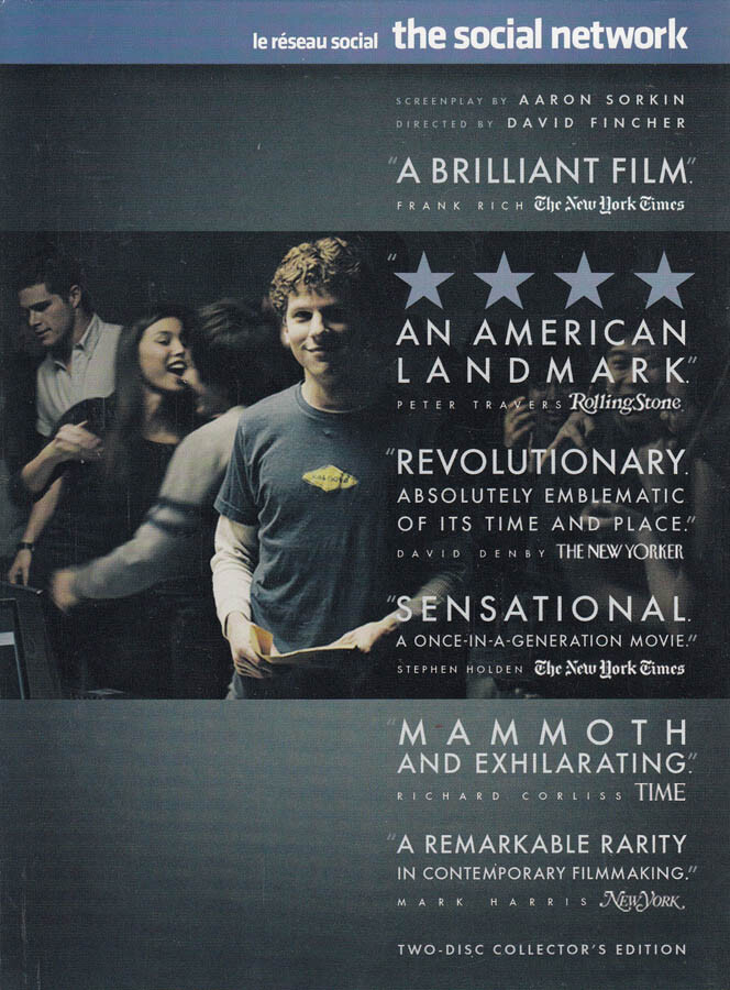 The Social Network (Two-Disc Collettore S Edizione Nuovo DVD