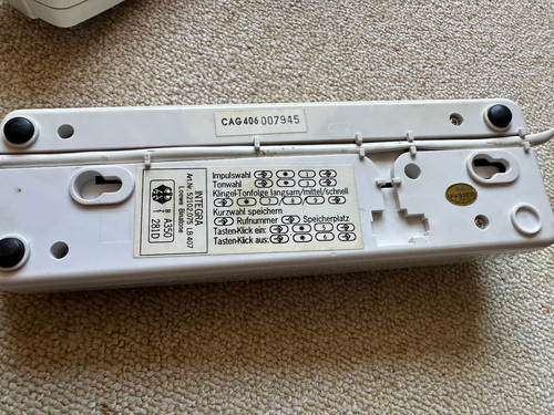 einfaches Schnur-Telefon Loewe Binatone INTEGRA - Zdjęcie 3 z 5