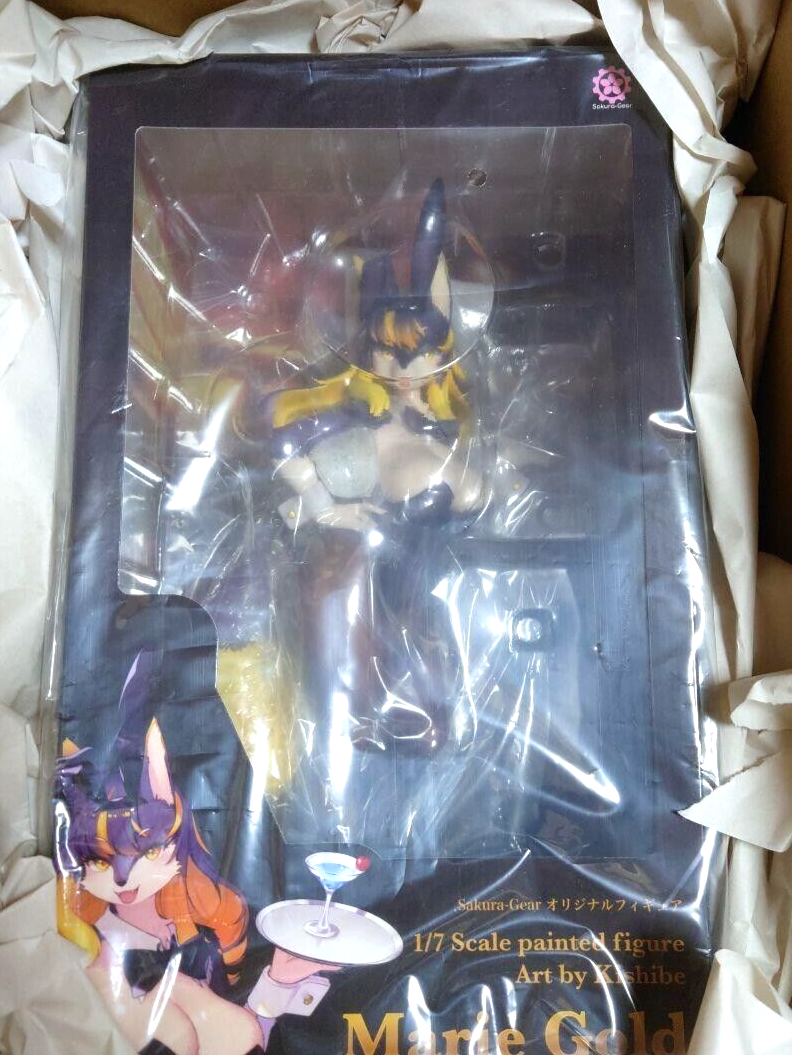 Sakura-Gear Beast x Bunny Girl Marry Gold 1/7 Figure 11-in