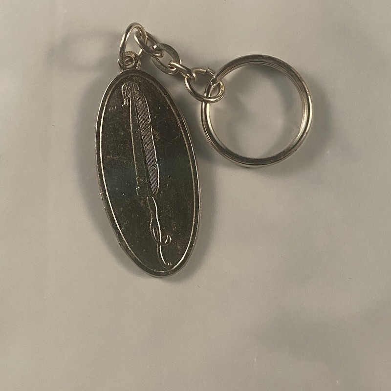Native American Rights Fund Feather Keychain 