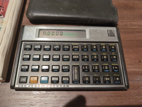 Hewlett Packard HP 15C Scientific Calculator (Made in USA) With Case and Manual - Picture 2 of 8