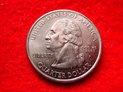 2005-P WASHINGTON QUARTER FILLED DIE NO  