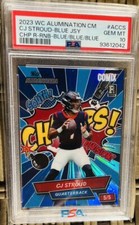 2023 Wild Card Alumination Champs CJ Stroud Rookie COMIX 5/5-PSA 10 Non Auto