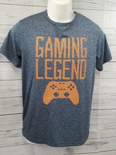 Place Sport T Shirt Gaming Legend Console Orange Gray Graphic Print Sz XXL 16
