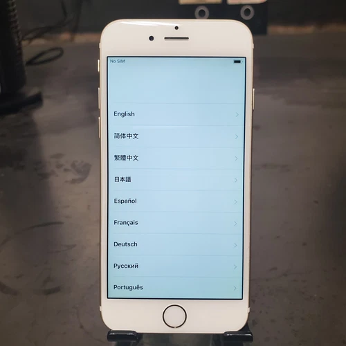 Apple iPhone 6 64GB A1549 Gold/White Network Unlocked Battery 84% Scratches #4