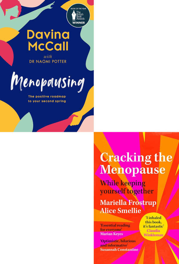 Cracking the Menopause, Menopausing  self-help guide (HB) 2 Books Collection Set