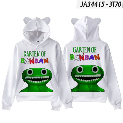 Garten of banban Hoodies Sweatshirts Tops Pullovers Outwears adult ear X'masgift - Picture 19 of 37