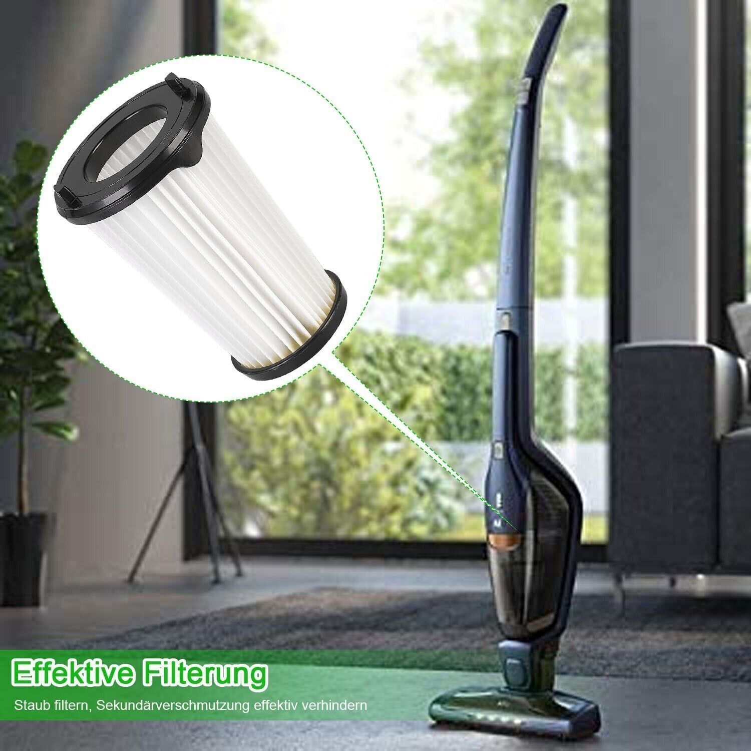 vhbw 2x filtro a lamelle compatibile con Ariete ERP2, Hand Force RBT