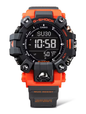 NEW Casio G-Shock MUDMAN Compass Altimeter Barometer Solar Mens