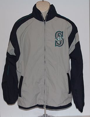 Seattle Mariners Majestic ジャケット M Mariners Baseball Jacket Authentic Majestic, Therma Base
