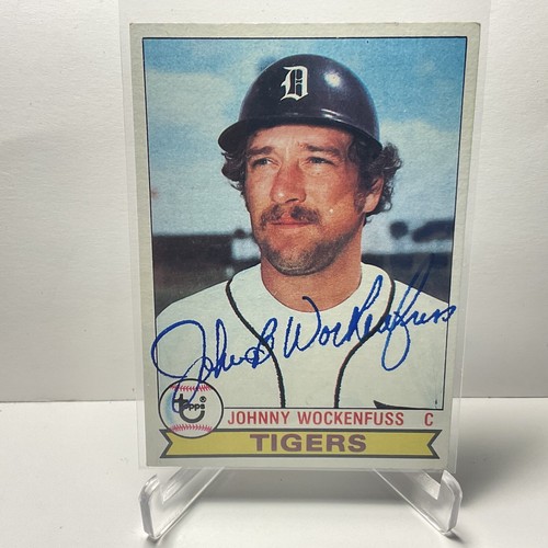 1979 Topps - John Wockenfuss #231 SIGNED AUTO AU