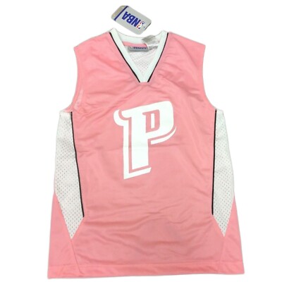 NBA Detroit Pistons Jersey, Girls Youth Athletic Sleeveless Jersey Pink 