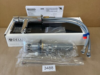 #ad #ad DELTA 559LF GPM PP Single Lever Lavatory Sink Faucet Chrome 1.0 gpm $65.00