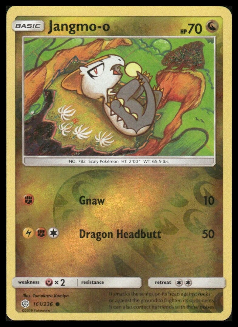 Pokemon - 161/236 - Jangmo-o - Cosmic Eclipse - Reverse Holo  - NM/M