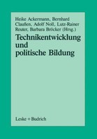 Technikentwicklung Und Politische Bildung | Buch | 9783810006325