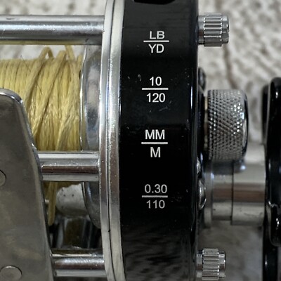 Ming Yang Black Silver CL30 Right Handed Bait Casting Fishing Reel