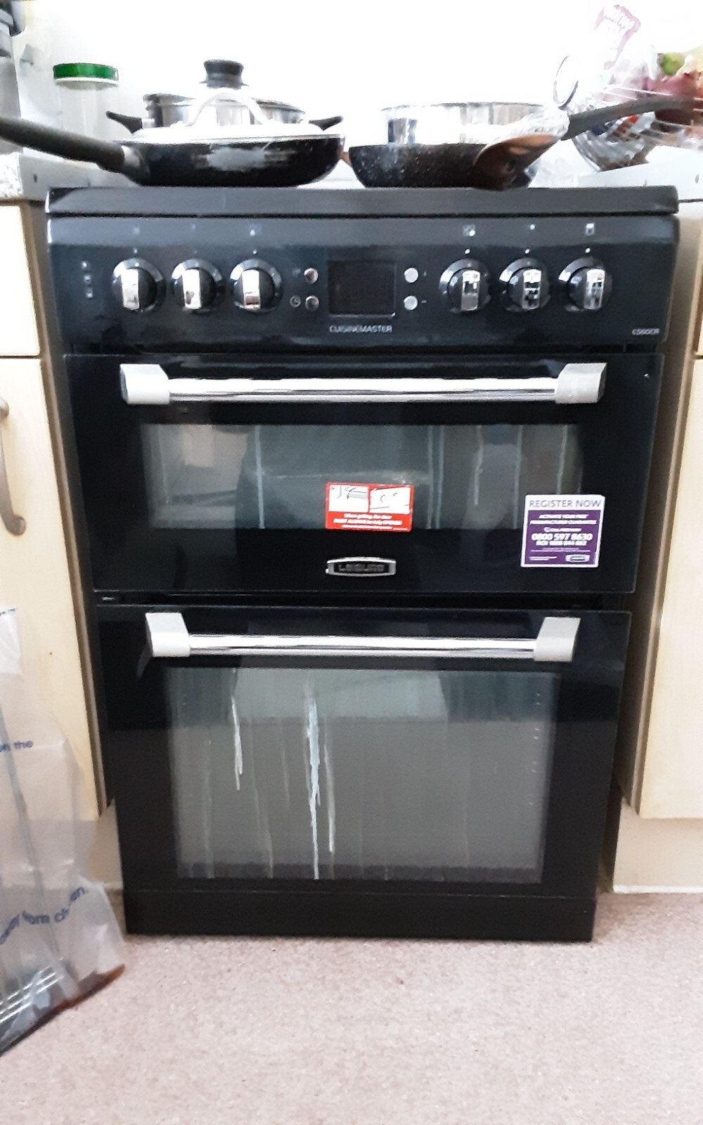 Leisure CLA60CE 60cm Electric Ceramic Cooker Black 5023790037600 eBay