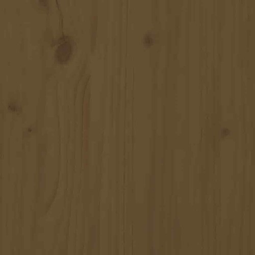 NNEVL Bed Frame Honey Brown Solid Wood 183x203 cm King Size - Picture 8 of 9