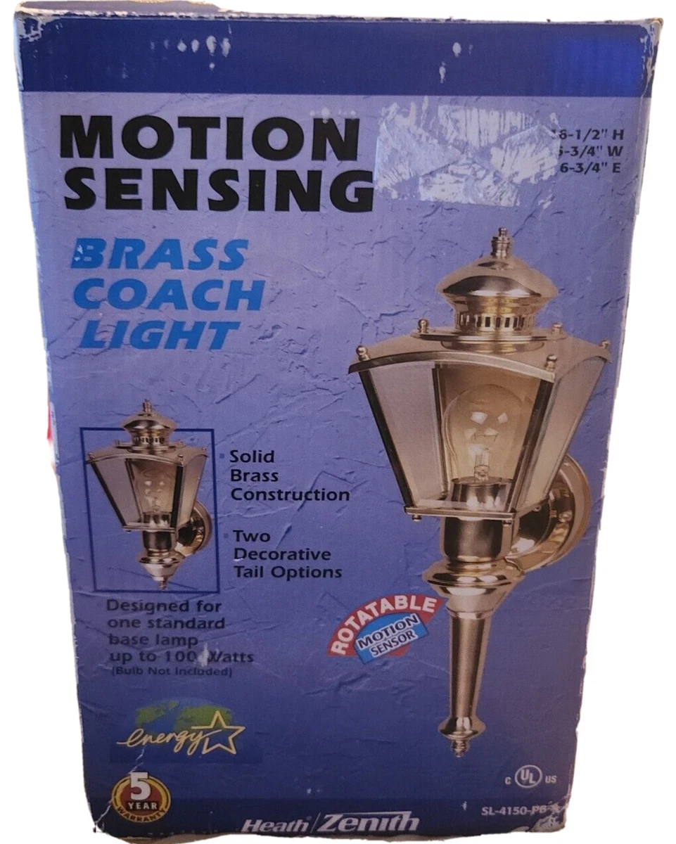 Heath Zenith Motion Sensor Light Bulb Replacement Shelly Lighting