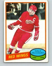 1980-81 O-Pee-Chee #245 Dale McCourt  Detroit Red Wings V39565