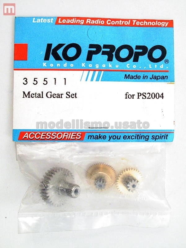 KO PROPO 35511 Engrenages Servo PS2004 Metal Engrenage Set Modélisme - Photo 1/1