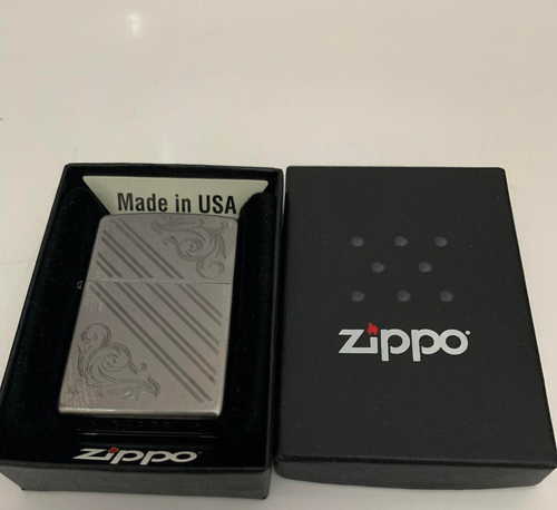 ZIppo lighter with pattern boxed new (A6) - Picture 4 of 6
