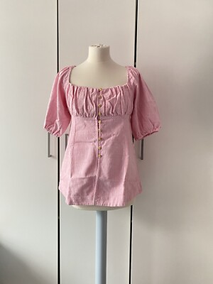 Free People Wink My Way Top Gr. S Small Rosa